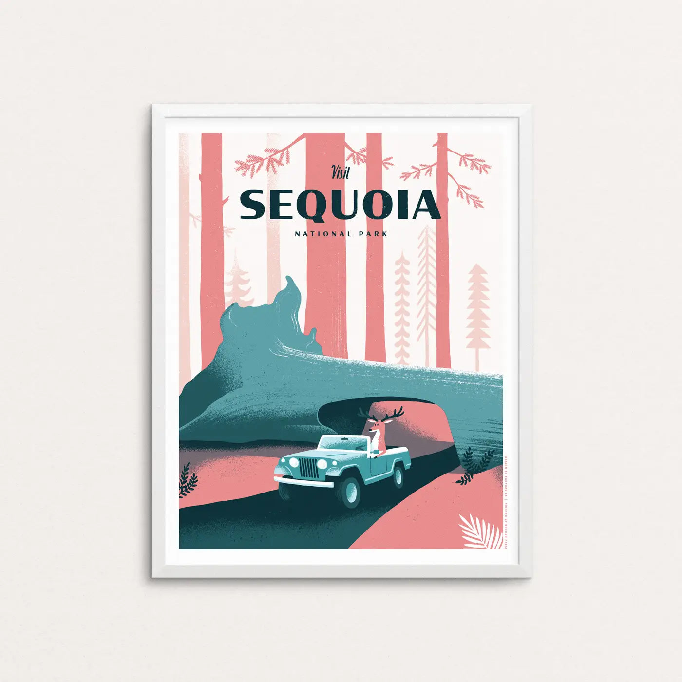 Sequoia National Park Screen Print - Factory 43