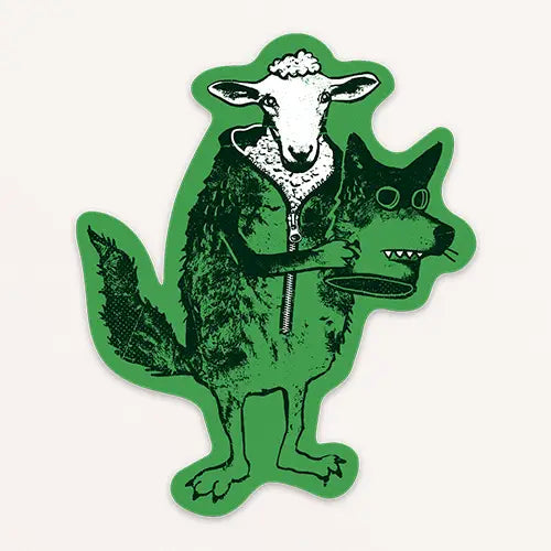 Sheep In Wolf's Sticker