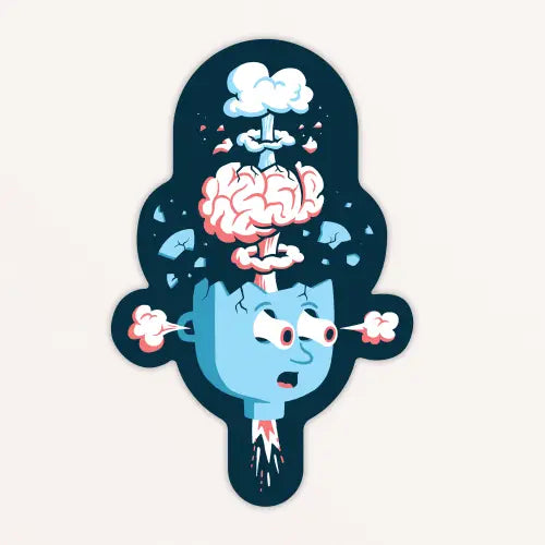 Mind Blown Sticker