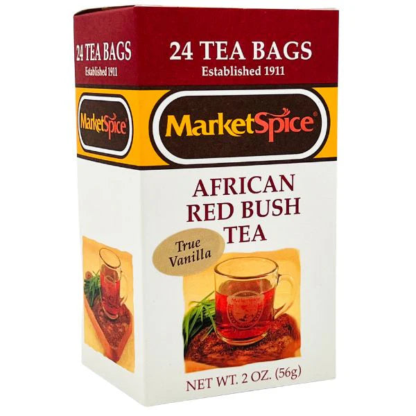 African Red Bush Tea - True Vanilla - 24 Tea Bags
