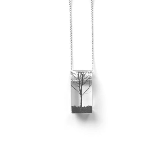 Tiny City Tree Necklace