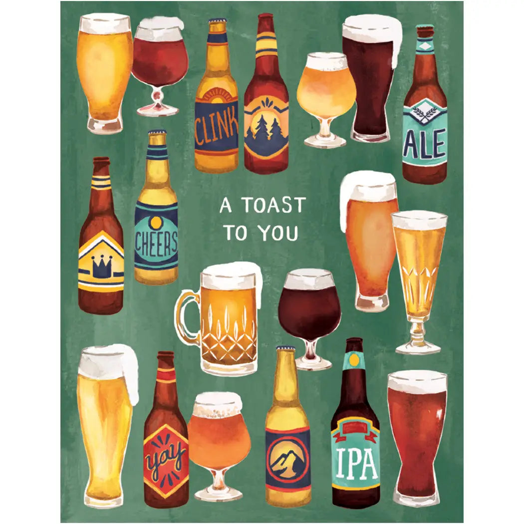 A Toast to You Card