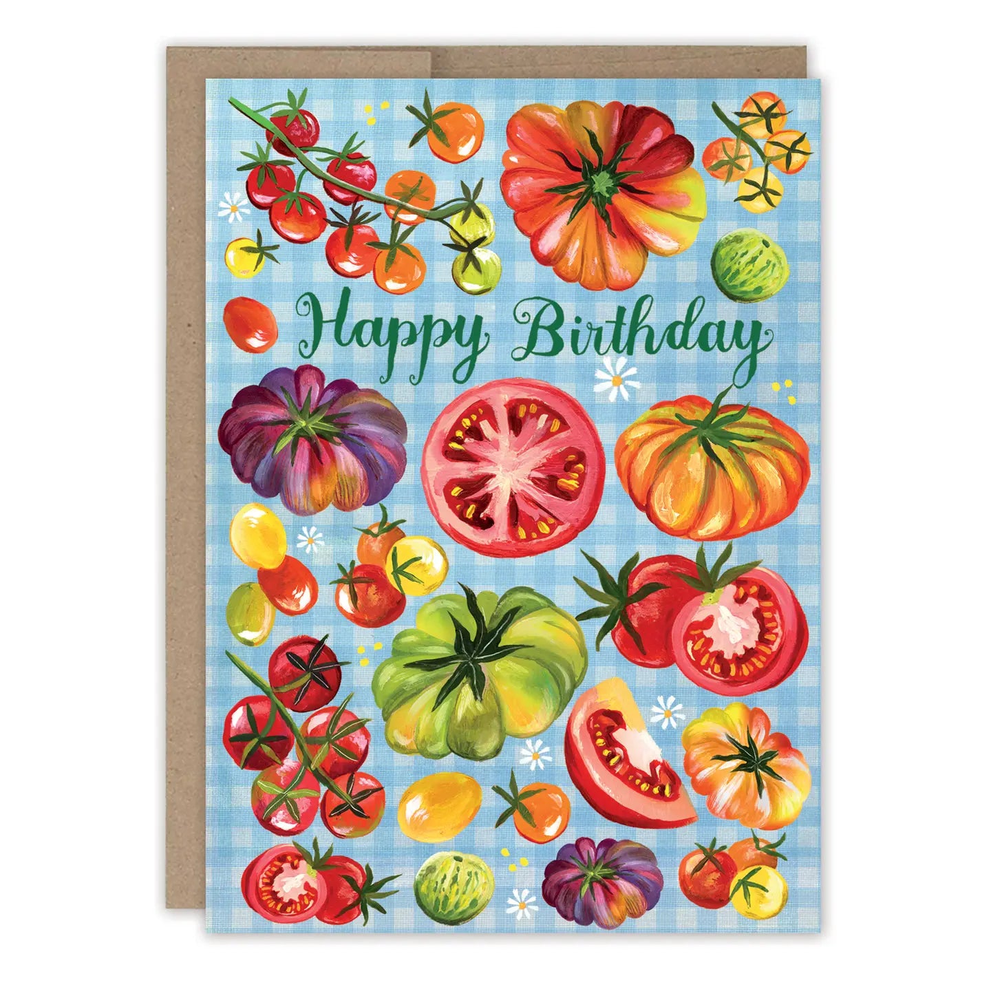 Happy Birthday Tomato Card