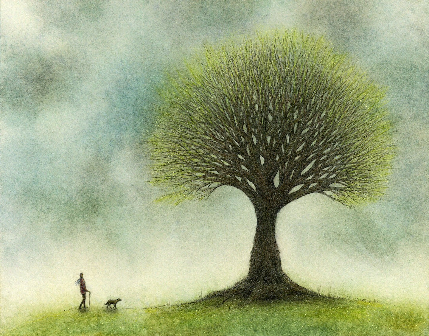 The Ways Along Which They Travel Art Print