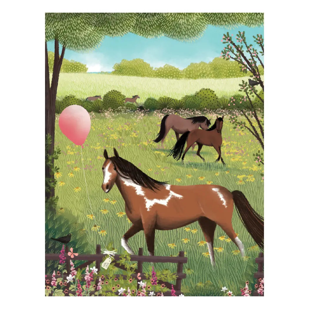 Wild Horses Card