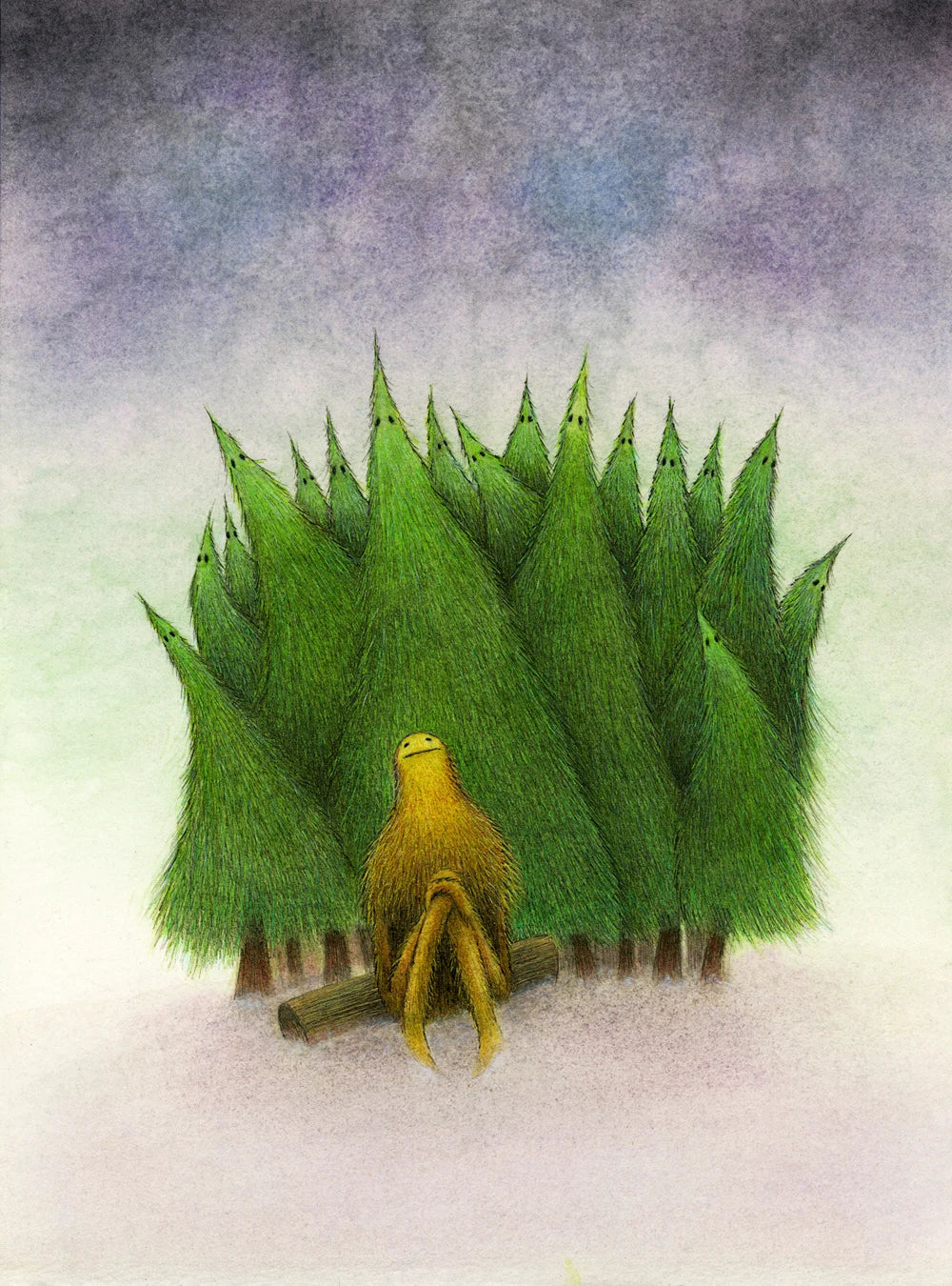 Winter's Night Art Print