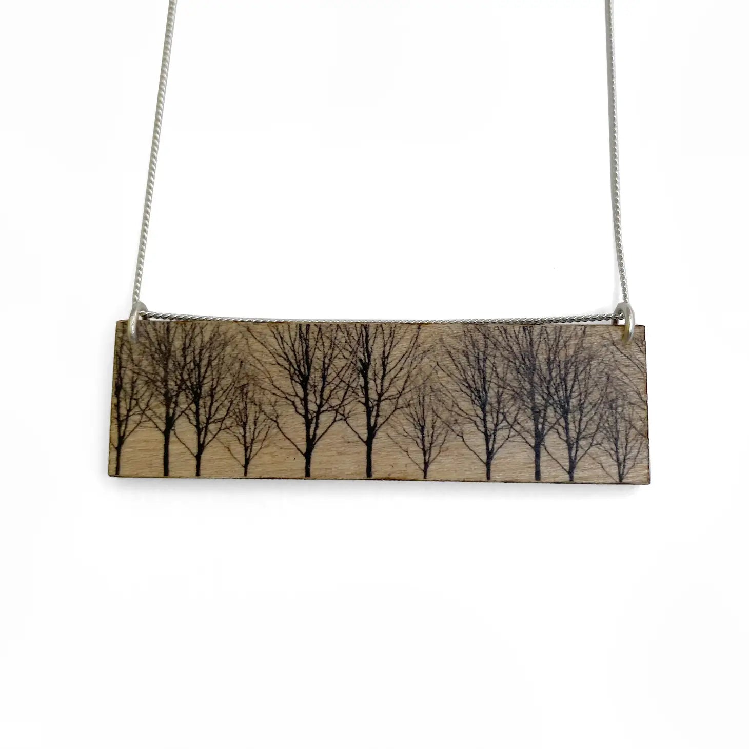 Landscape Trees Necklace
