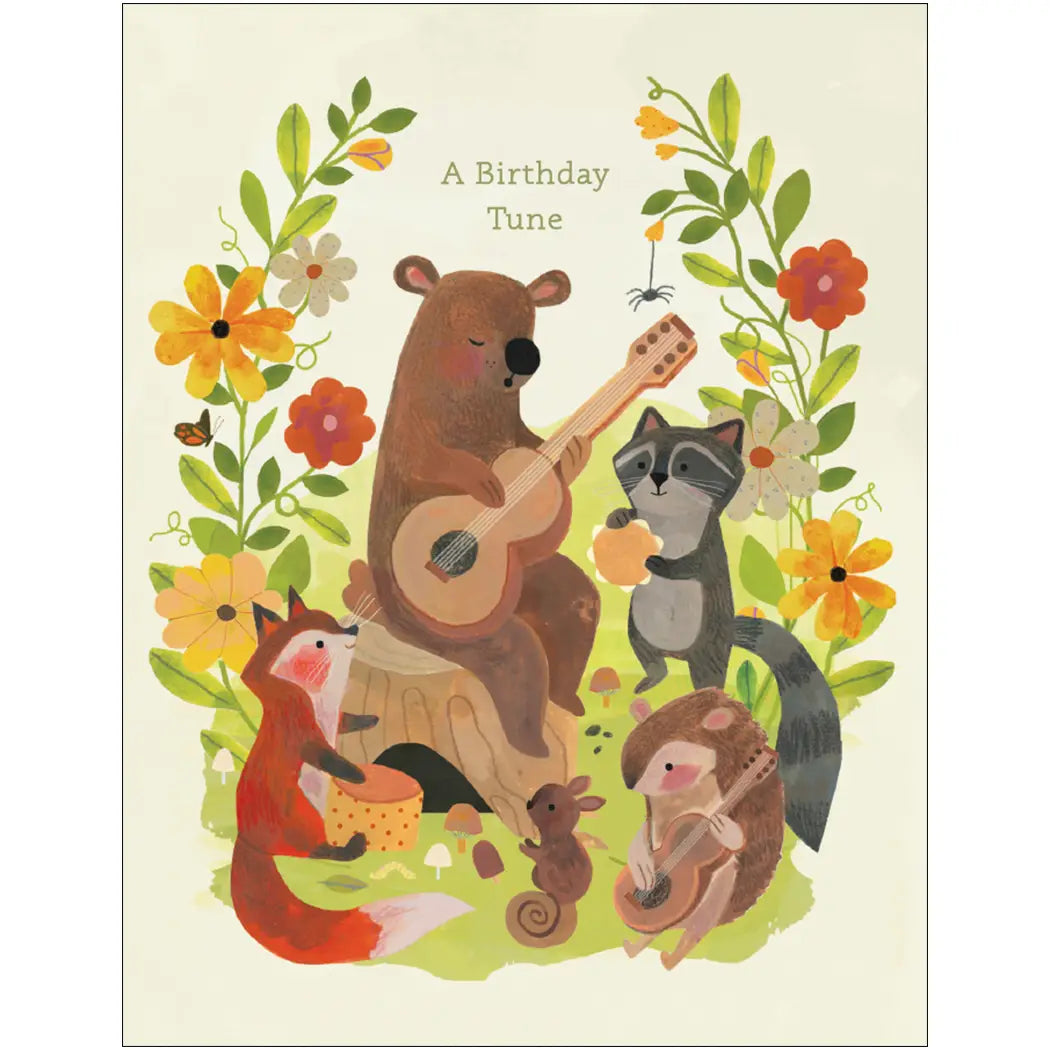 Woodland Jam Band Card