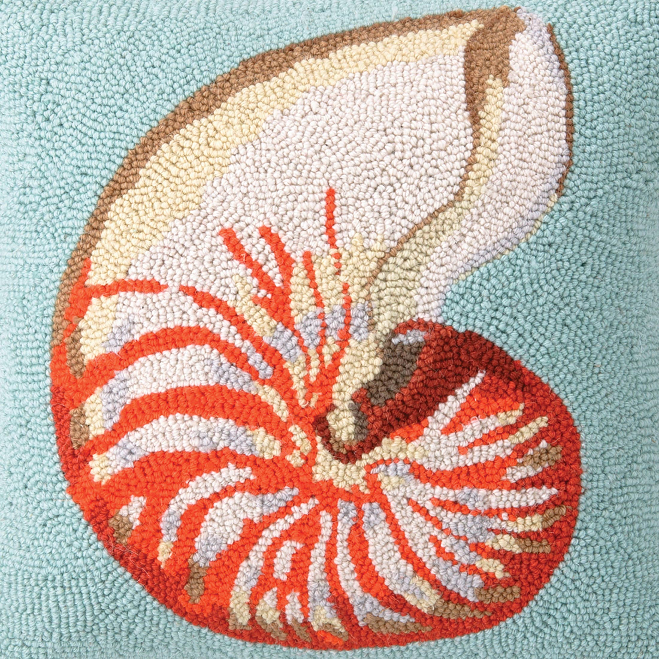 Nautilus Hook Pillow - The Pillow Shop