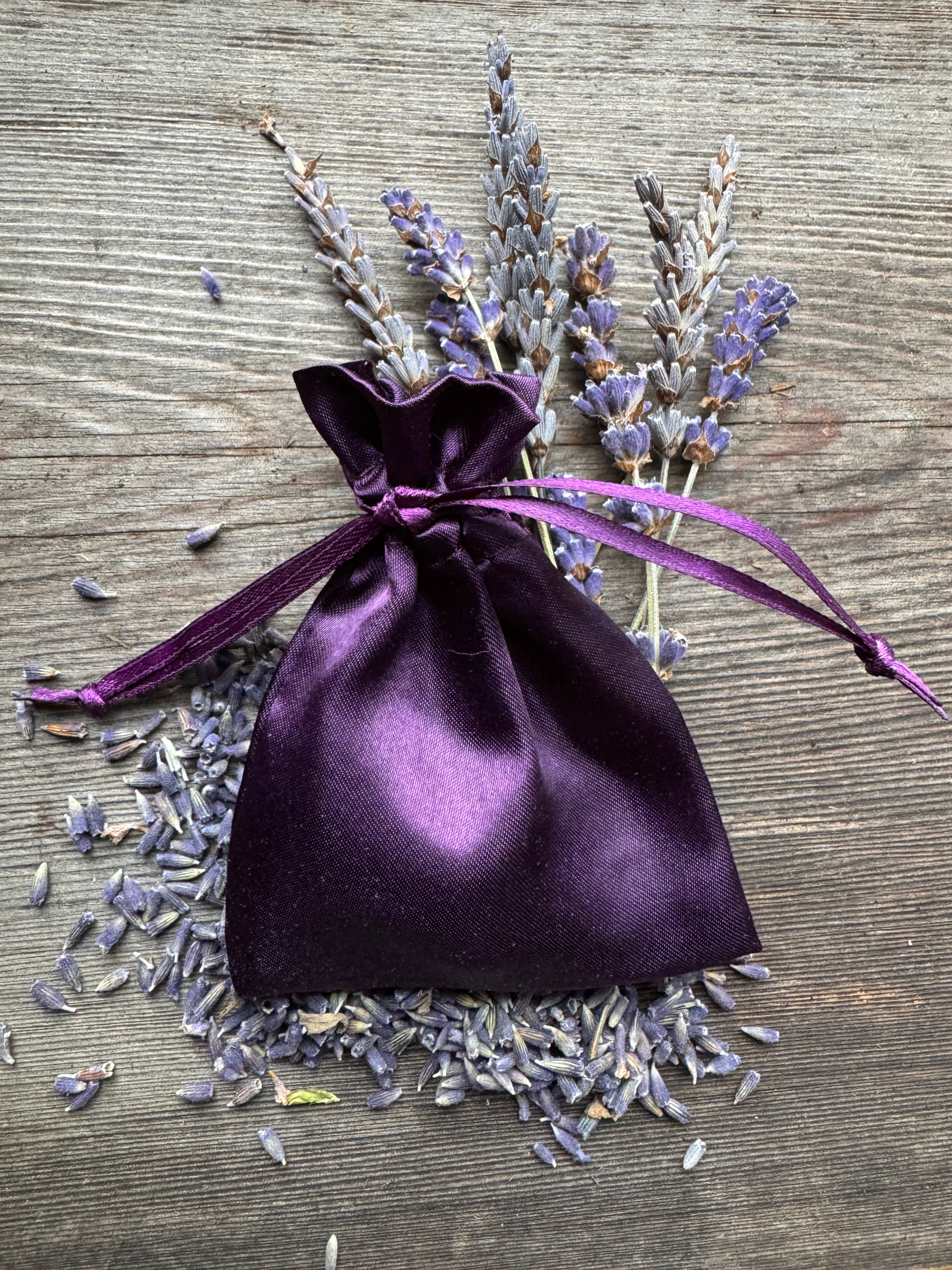 Lavender Threader Earrings