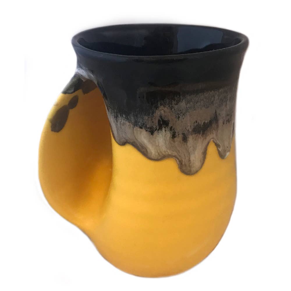 The Original Handwarmer Mug: Grasslands / Left Hand