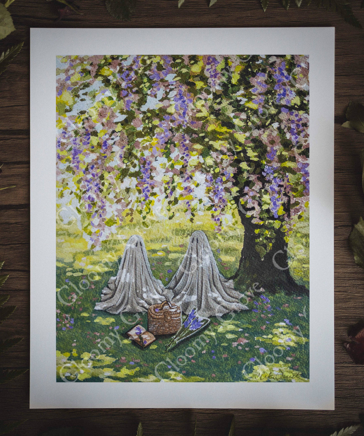 "In Love with a Ghost" | Fine Art Print: 8x10