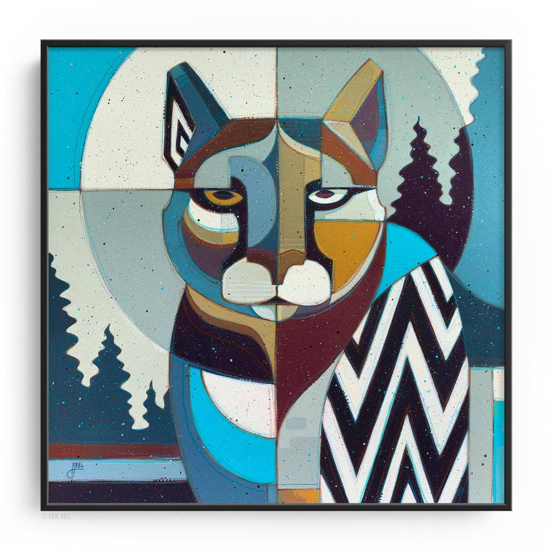 Lion of the Mountain - Erik Abel - Bamboo Paper