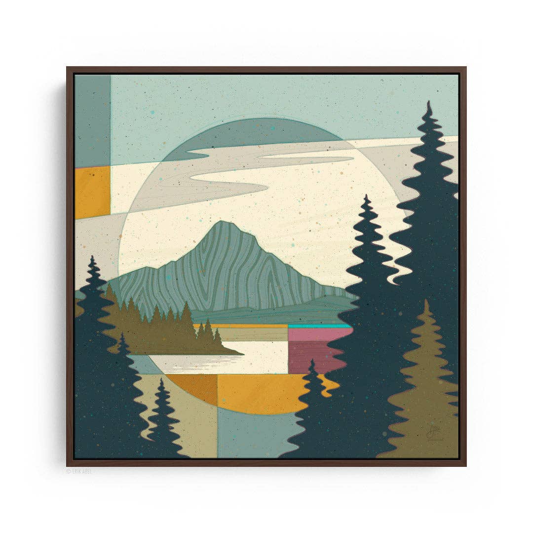 Pnwonderland: Hood - WHLSL Print: Unframed / 12x12 / Bamboo Paper