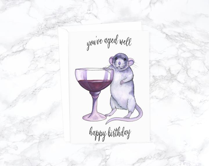 You've Aged Well Happy Birthday Greeting Cards
