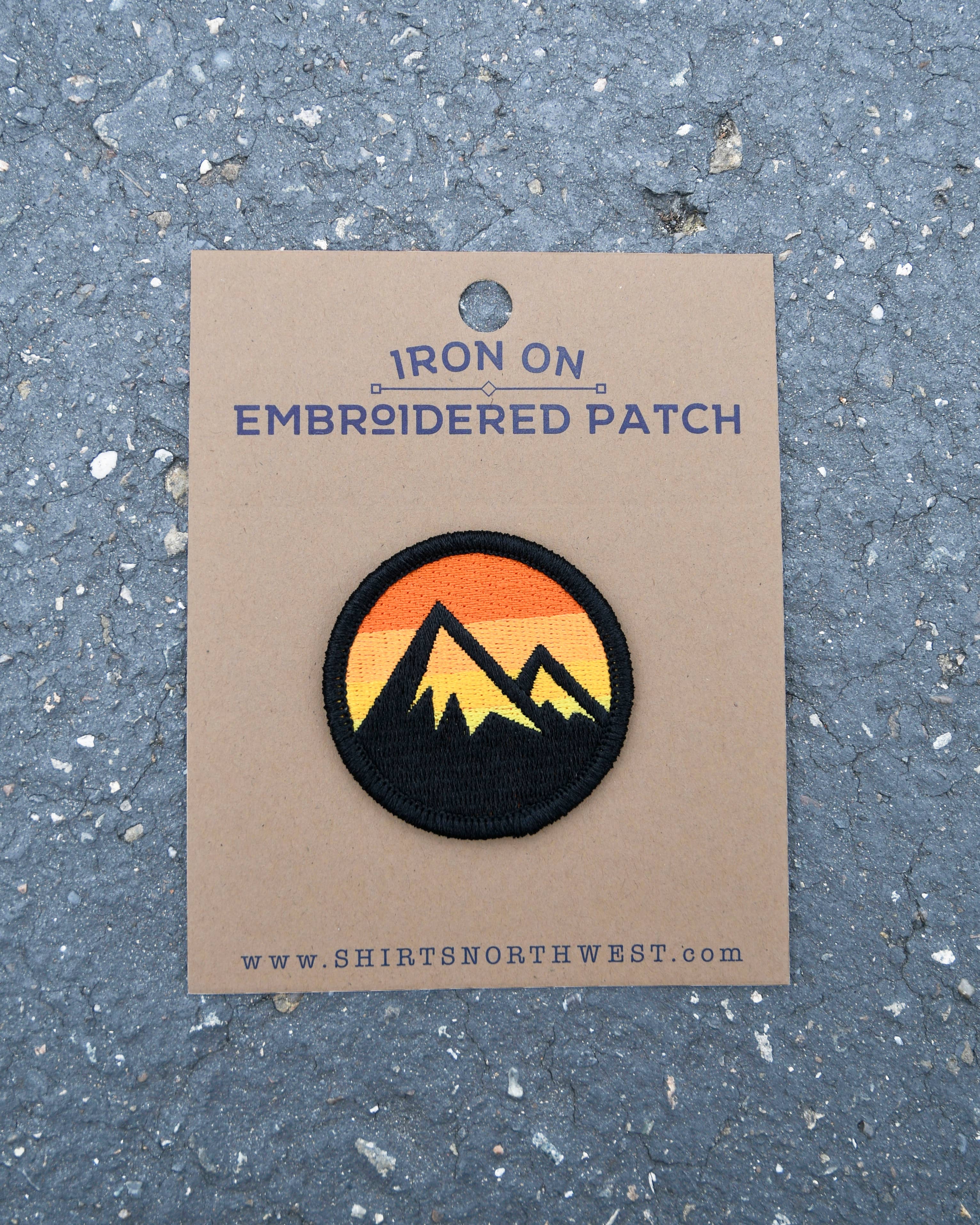 Iron on patches: OREGON ROOTS