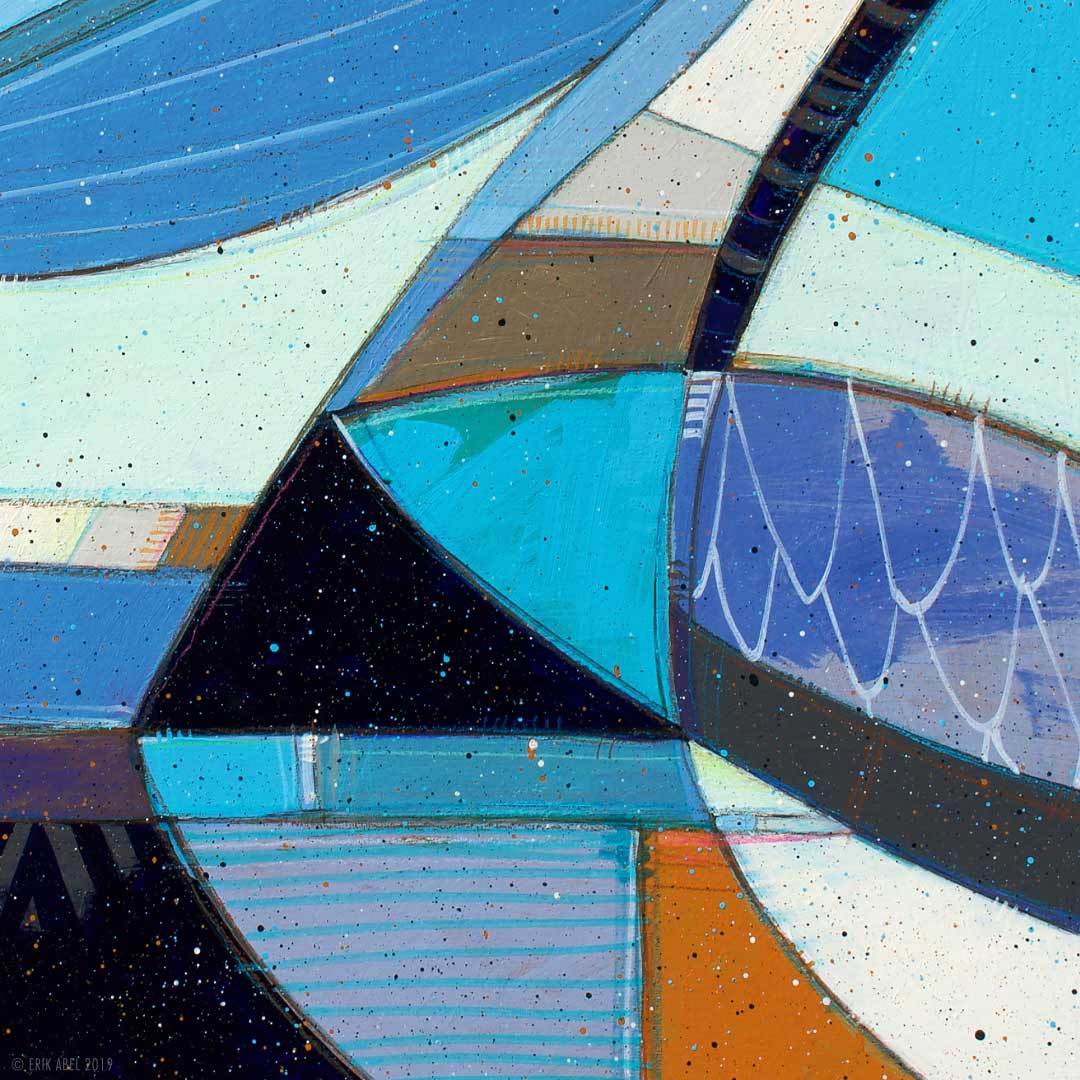 Pelicano 5 - WHLSL Print: ChromaBlock / ChromaBlock Black / 12x12