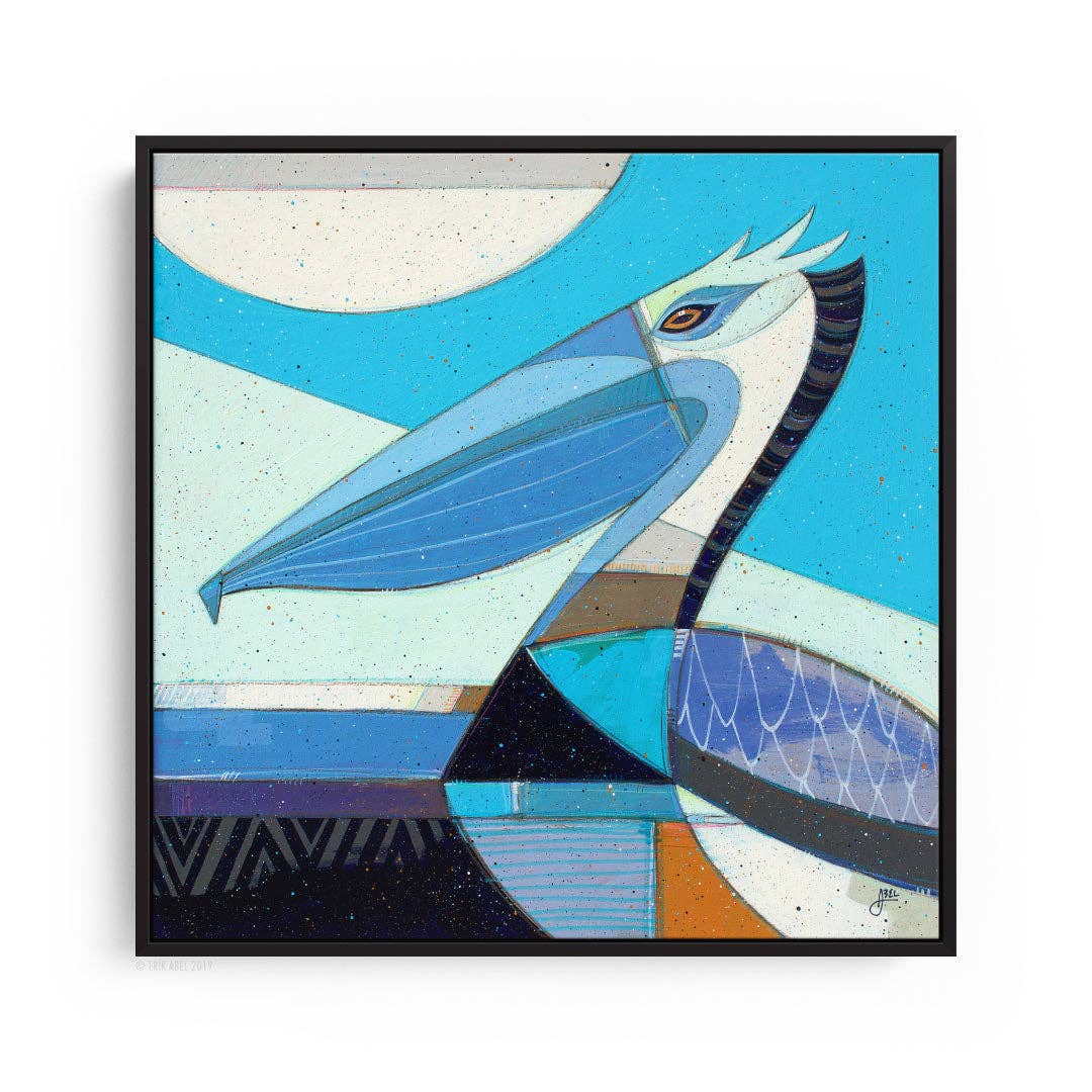 Pelicano 5 - WHLSL Print: ChromaBlock / ChromaBlock Black / 12x12