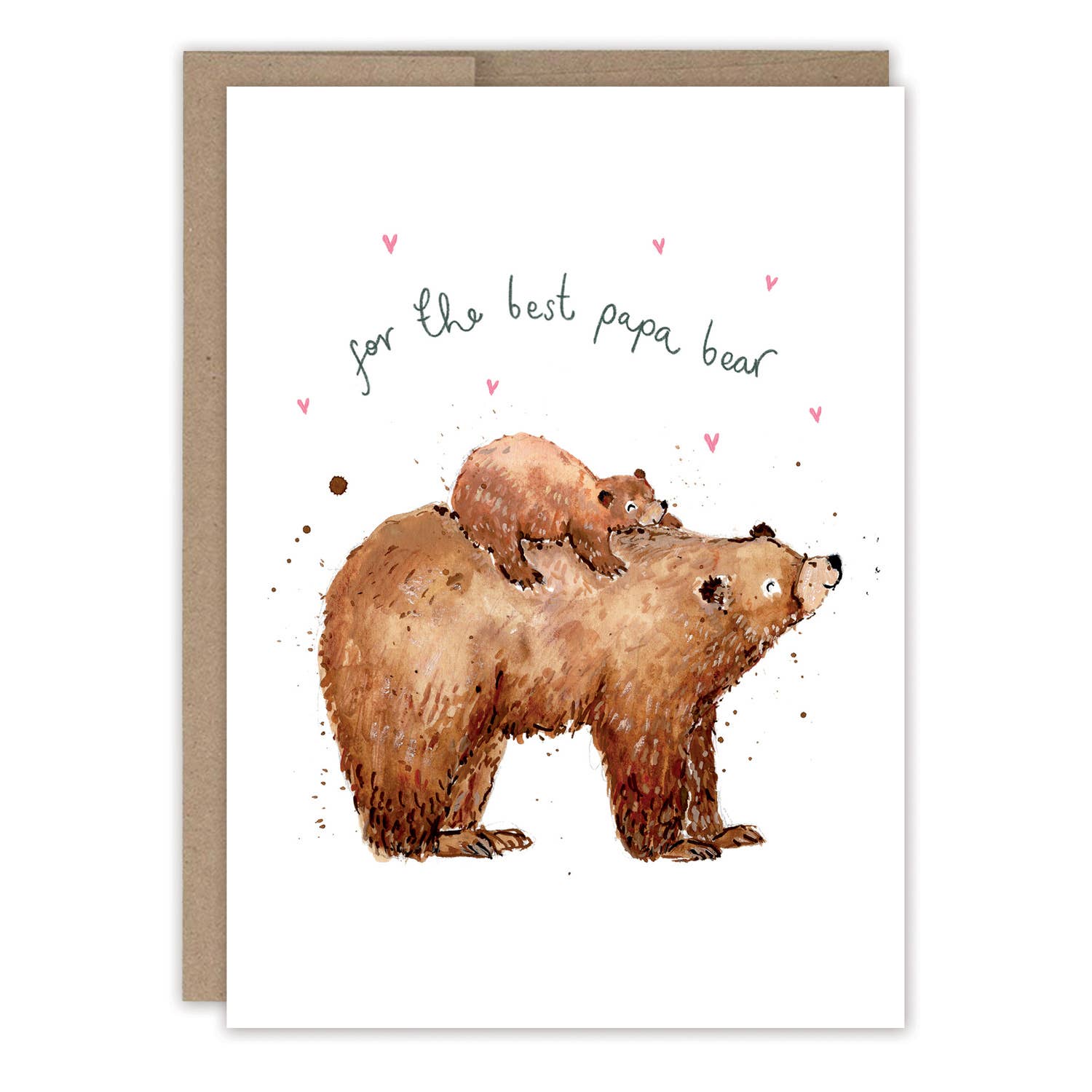 Papa Bear Father's Day Card