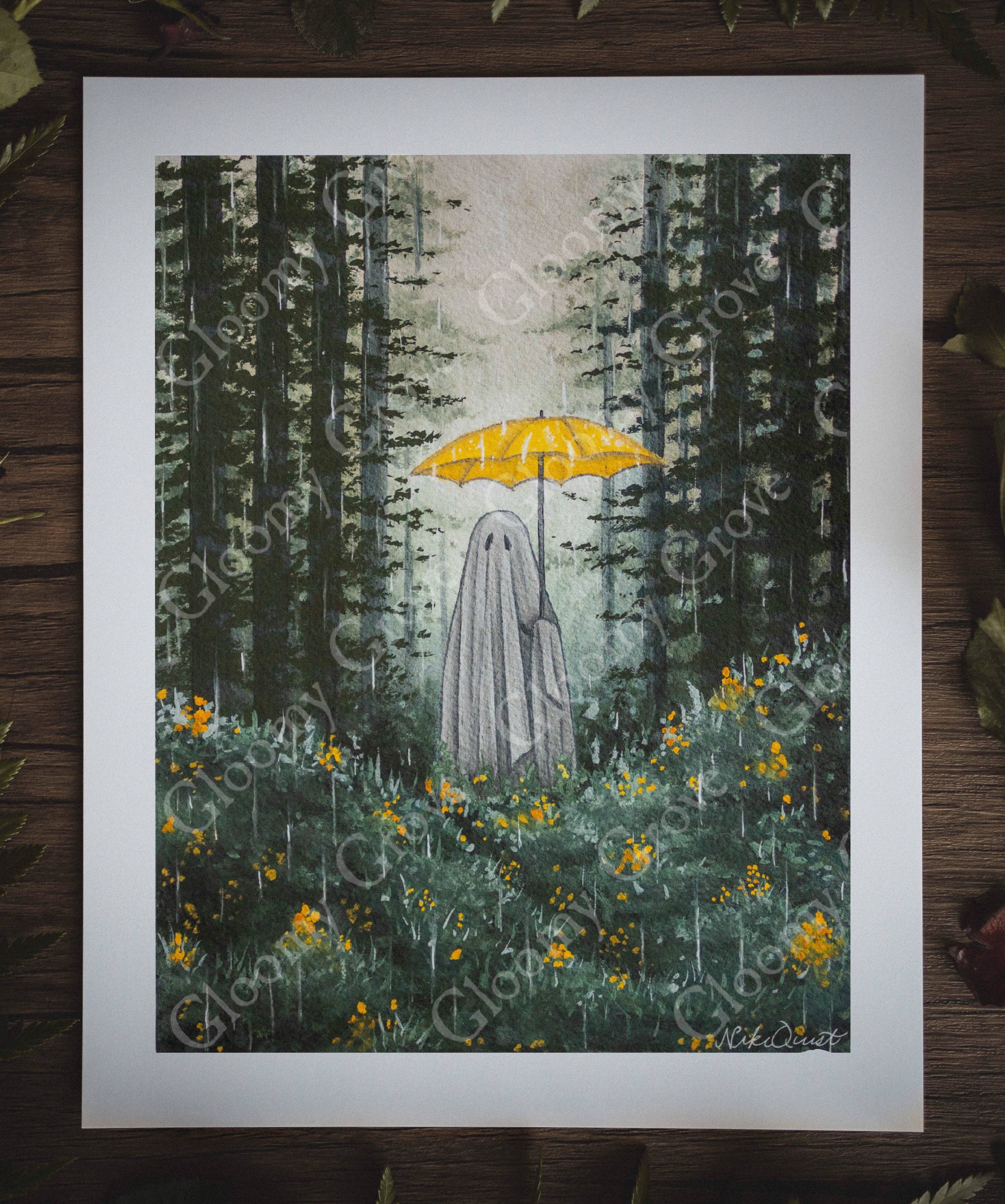 "Melancholy Showers" | Fine Art Print