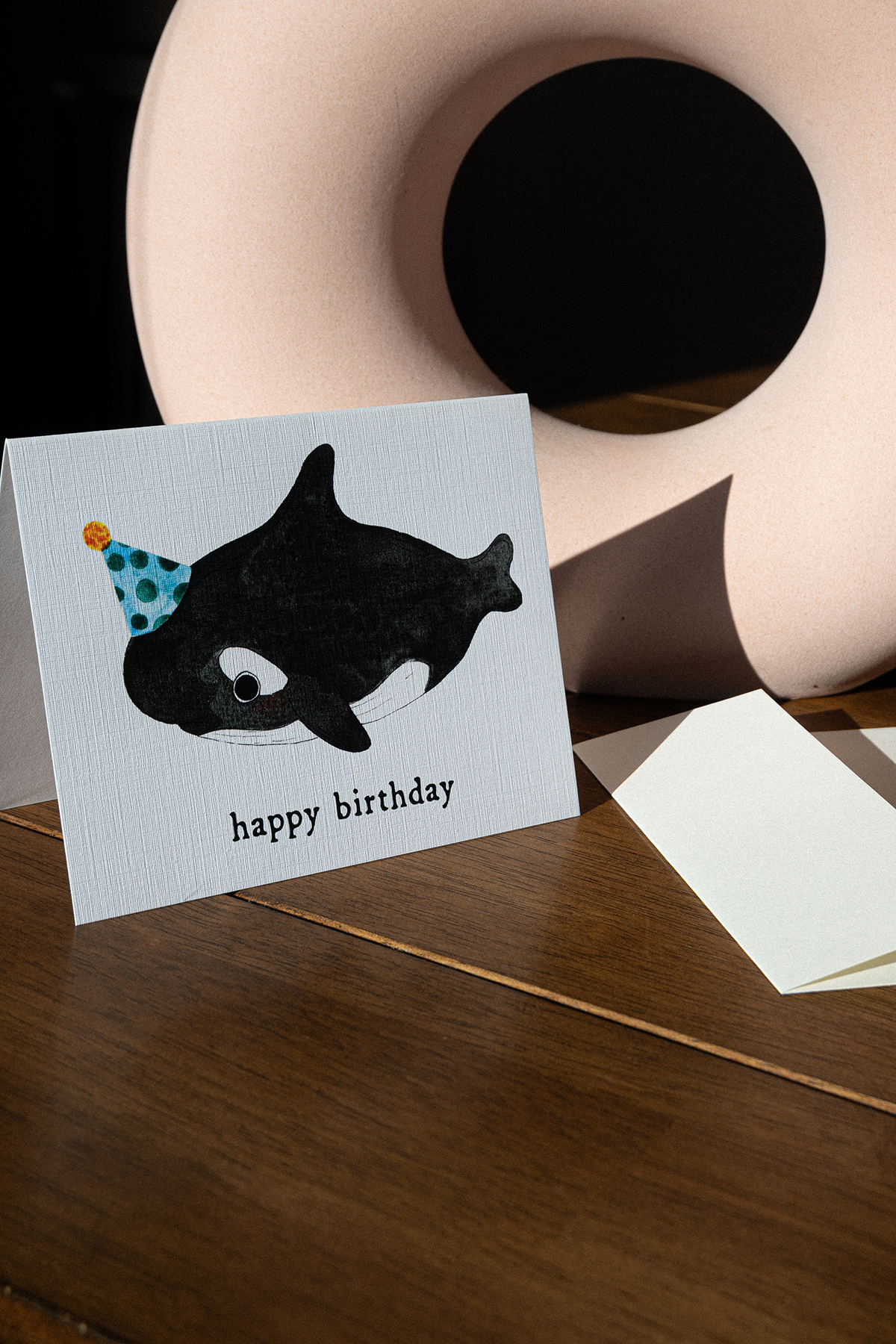 Birthday Orca - Greeting Card