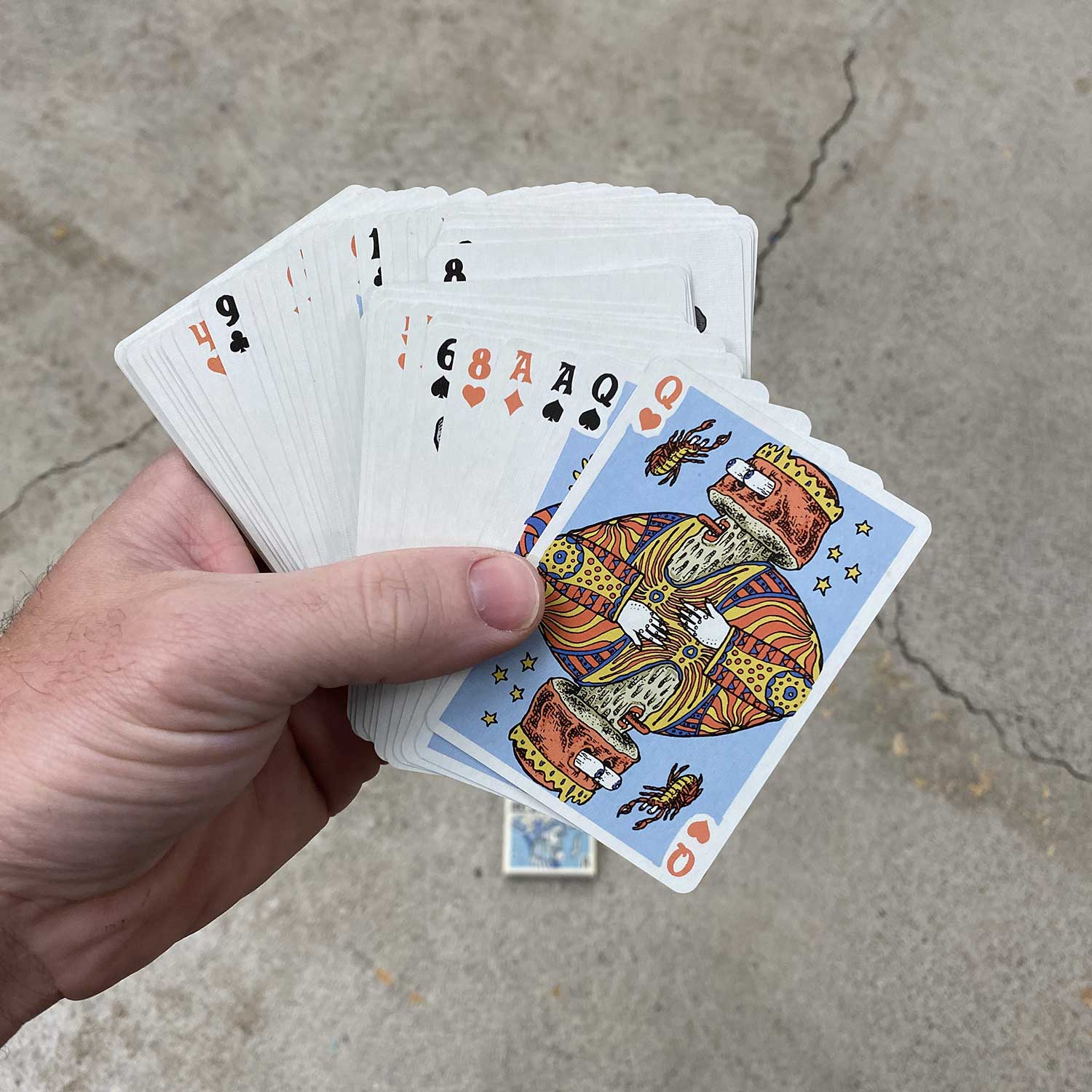 Holy Shrump! Mushroom Playing Cards: SINGLE DECK