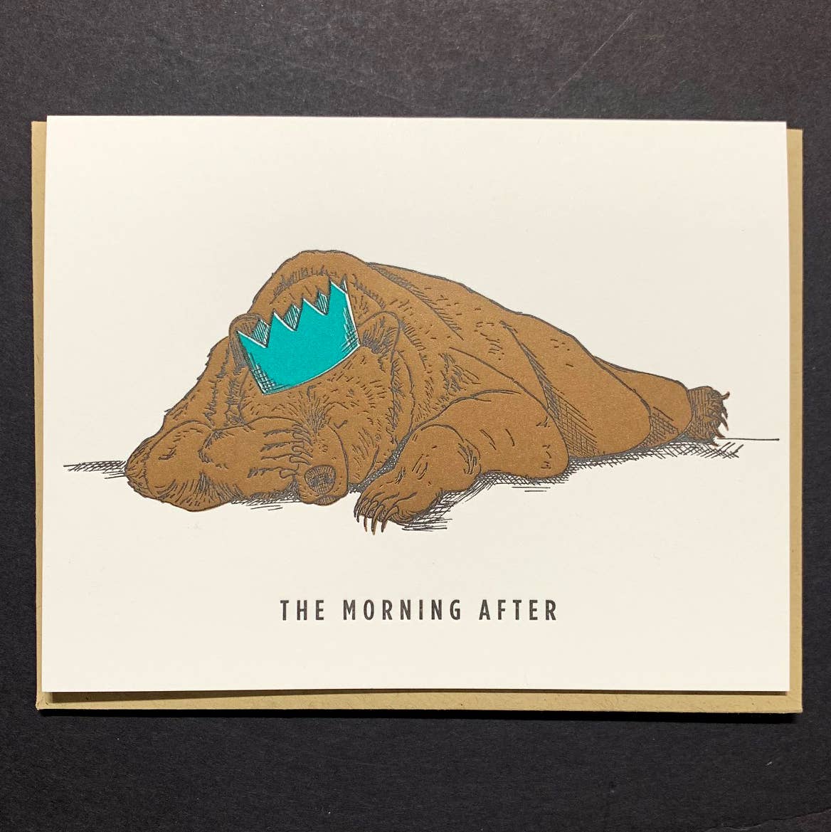 Christmas Grizzly Bears 8 Card Set or Singles: Morning After