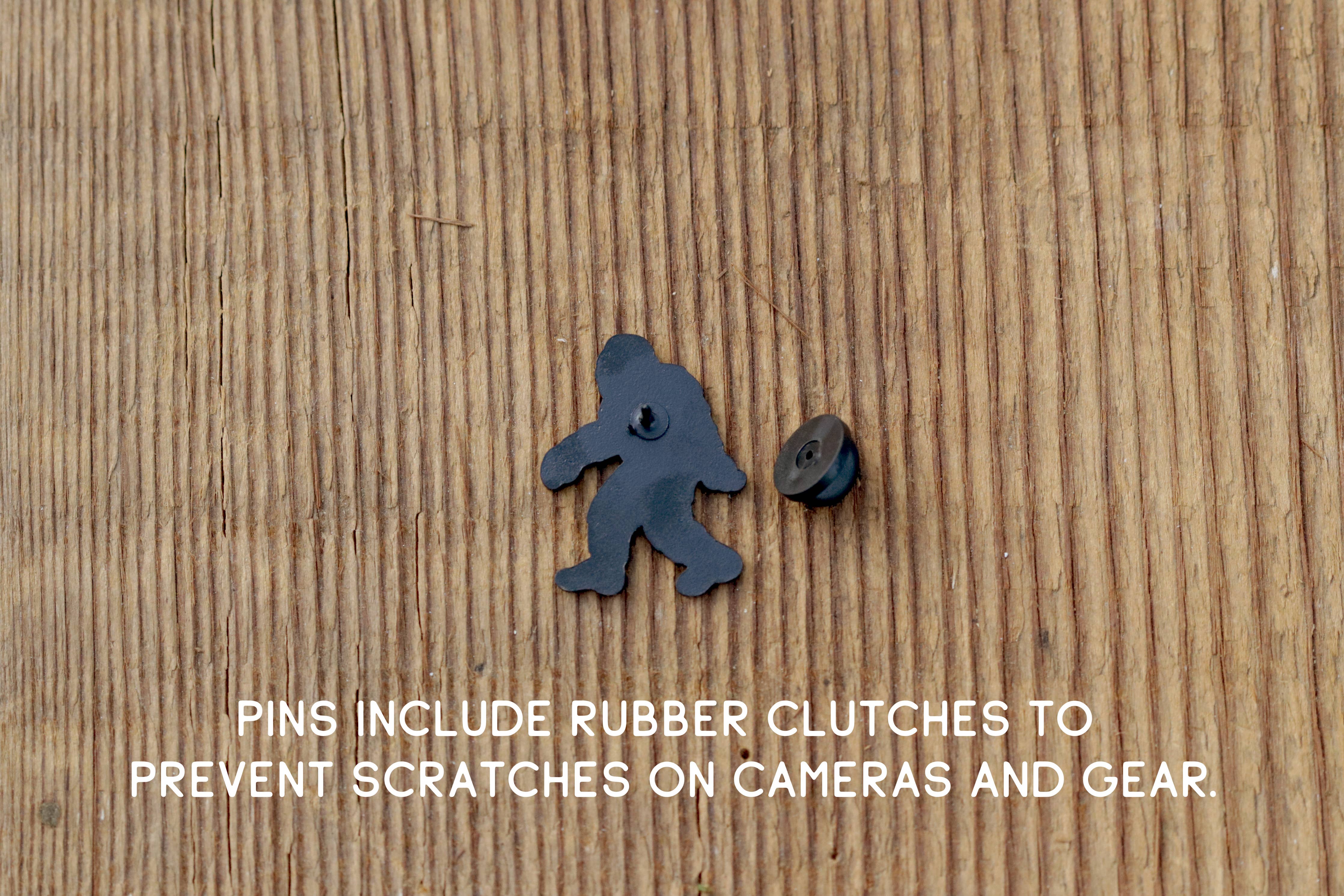 Enamel Pin, Bigfoot Adventure | Sasquatch Lapel Pin