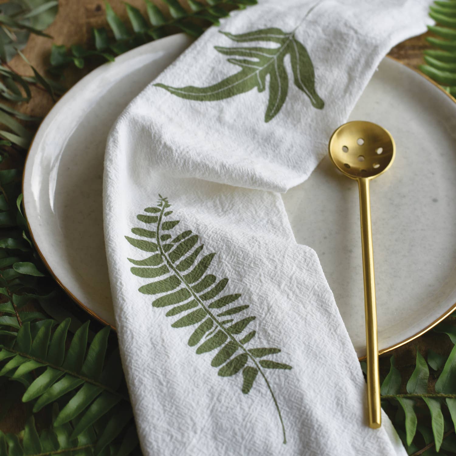 Wild Fern Napkins / Set of 4