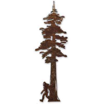 Redwood Tree w/ Bigfoot Magnet