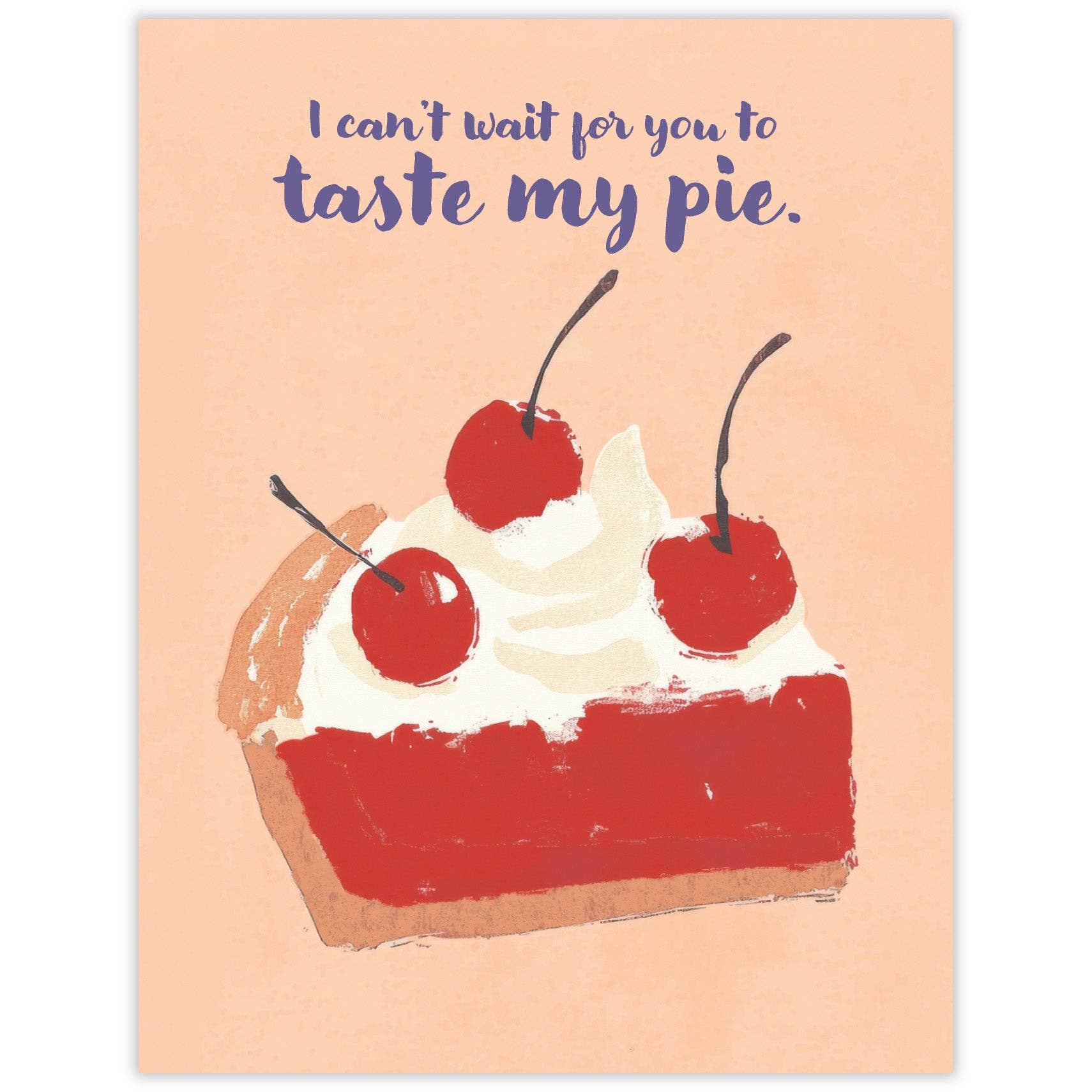 Cherry Pie Love Card