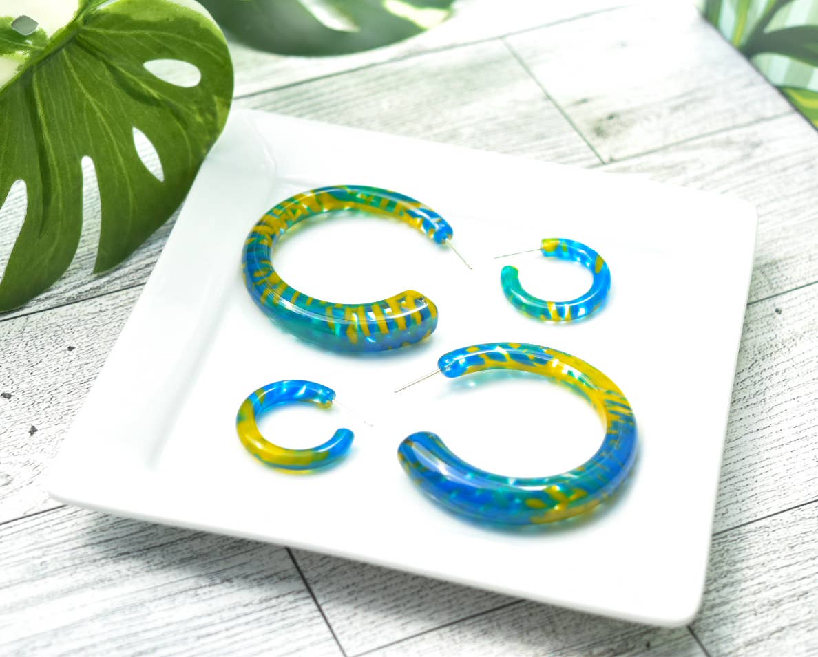 NEW Sfera Hoop Statement Hoops Large Earrings