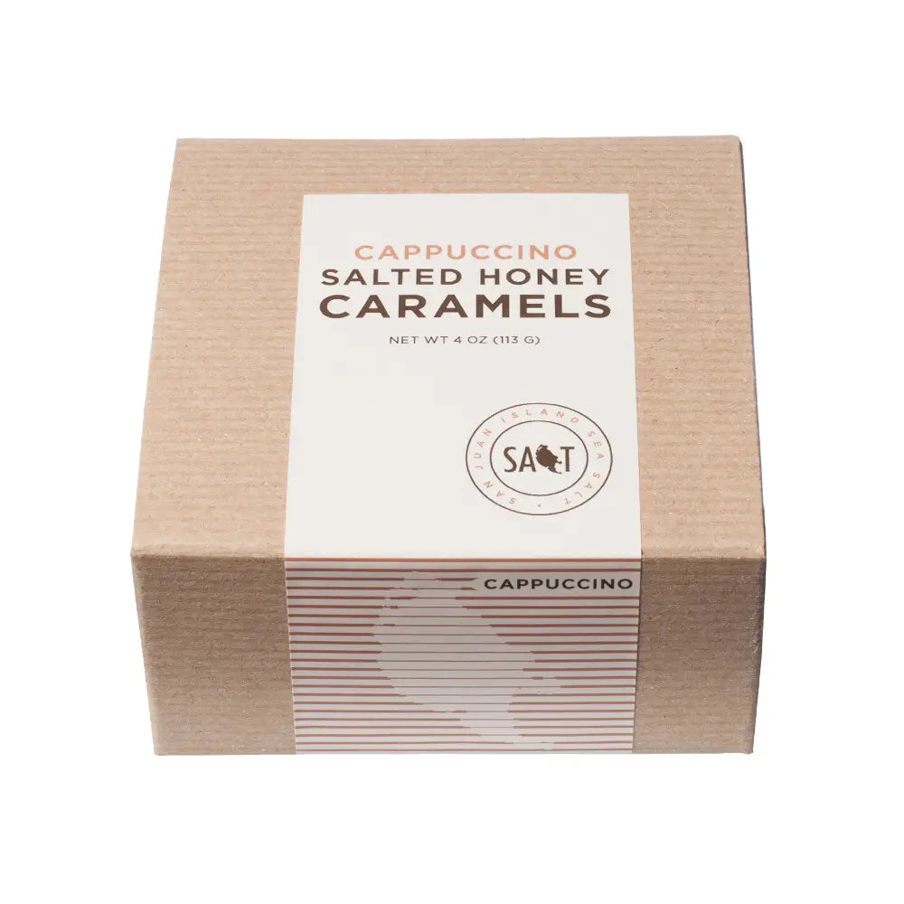 Cappucino Salted Honey Caramels