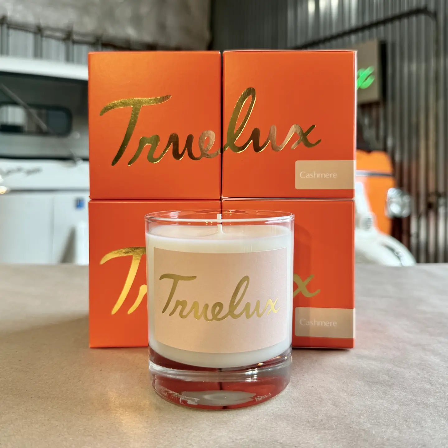 Truelux- Candle-Cashmere
