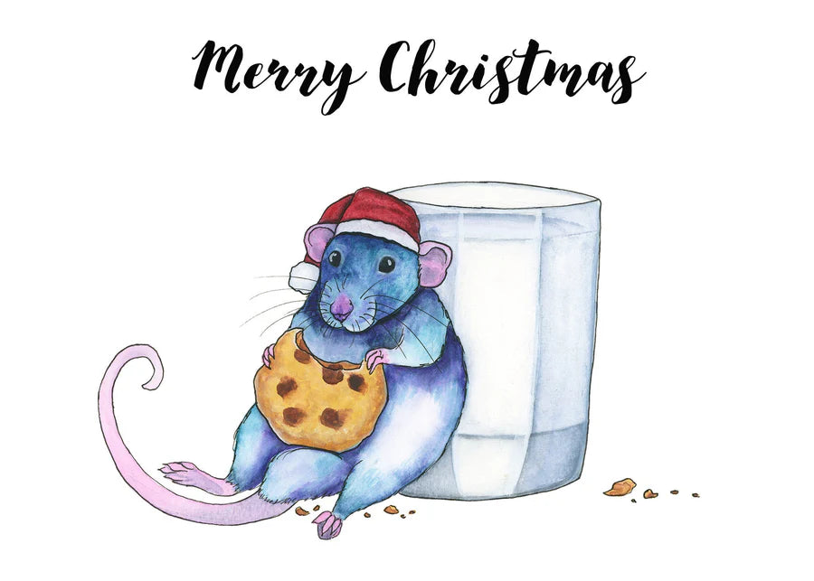 Merry Christmas (cookie rat)