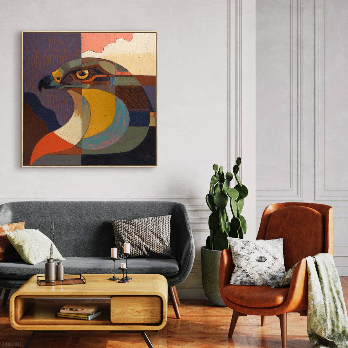 Red Tailed - Erik Abel Print