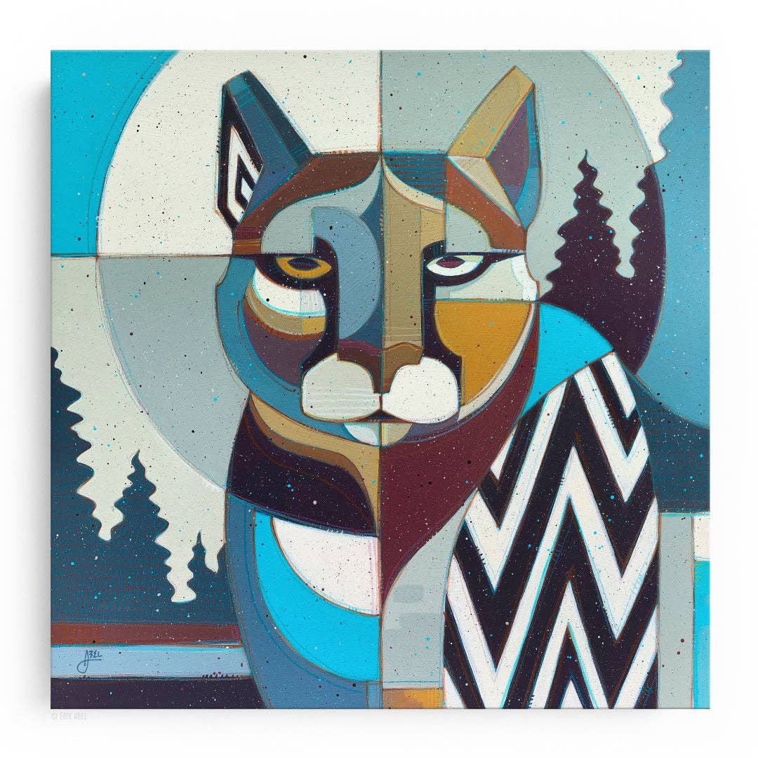 Lion of the Mountain - Erik Abel - Bamboo Paper