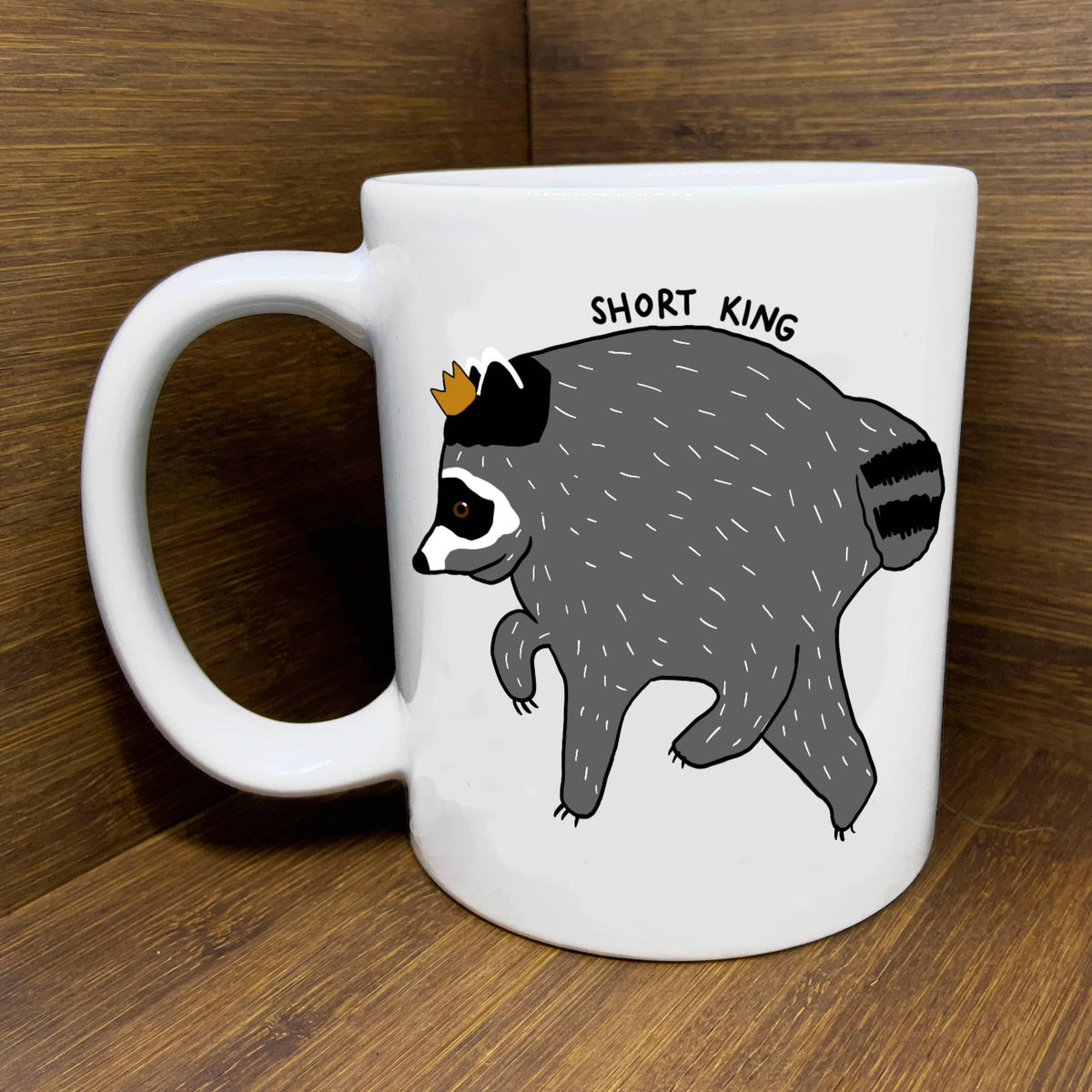 Jimothy the Raccoon Short King Mug