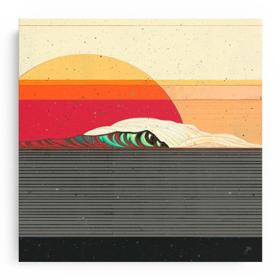 Horizon 4 - WHLSL Print: Unframed / 12x12 / Bamboo Paper