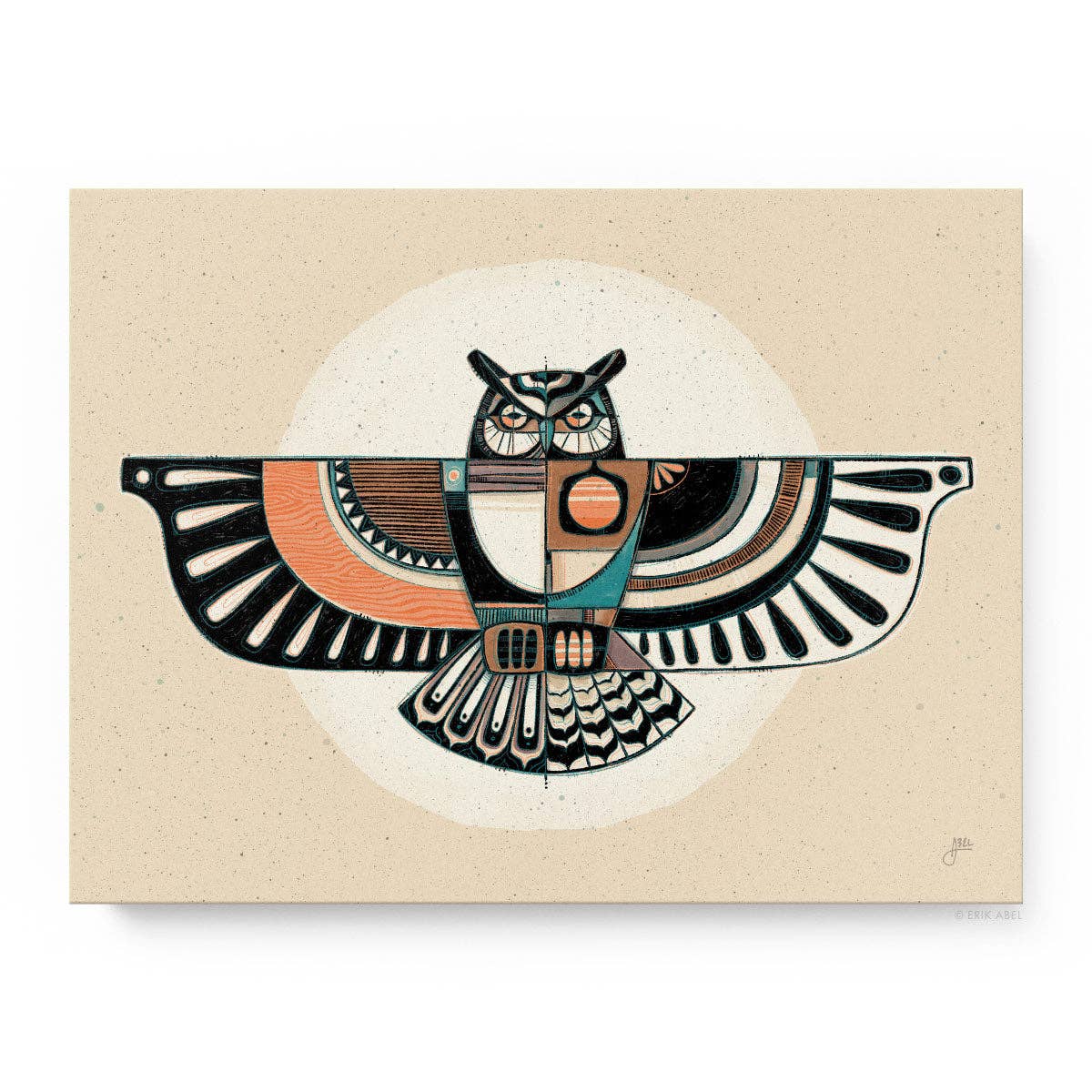 Hoot Hoot - WHLSL Print: Unframed / 12x9 / Paper