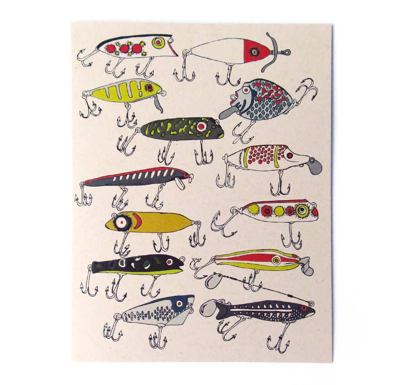 collectible fishing lures Fishing Lures Card