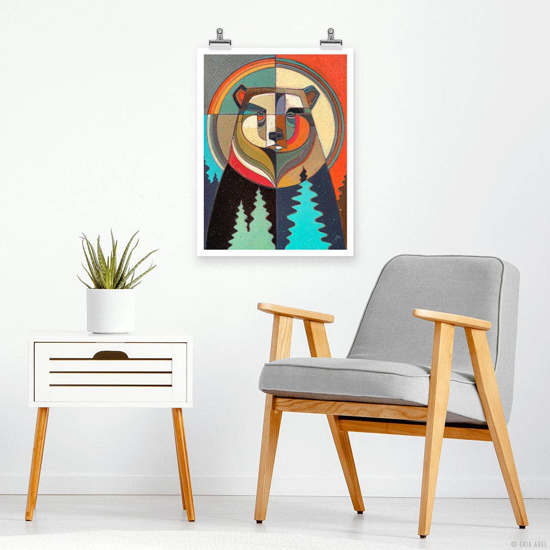 Ursus 4 - WHLSL Print: Unframed / 9x12 / Bamboo Paper