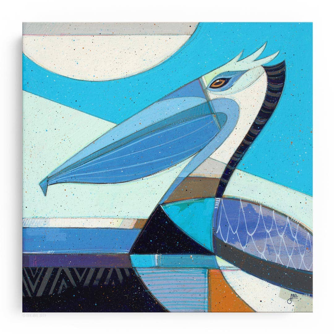 Pelicano 5 - WHLSL Print: ChromaBlock / ChromaBlock Black / 12x12