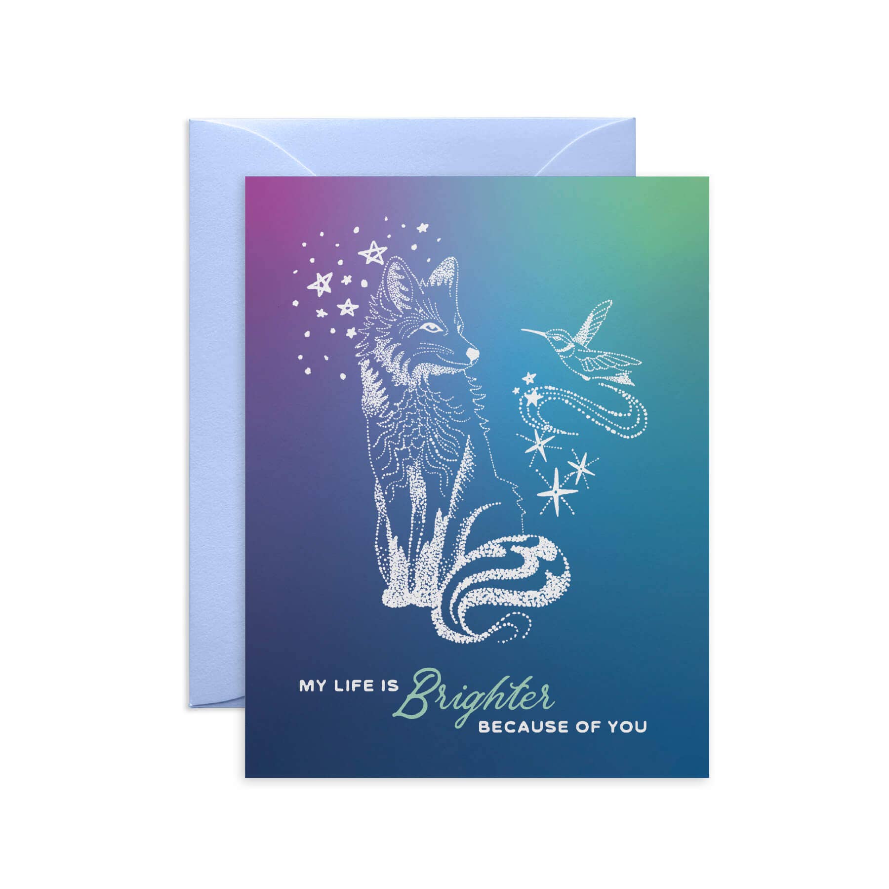 Fox Constellation Card