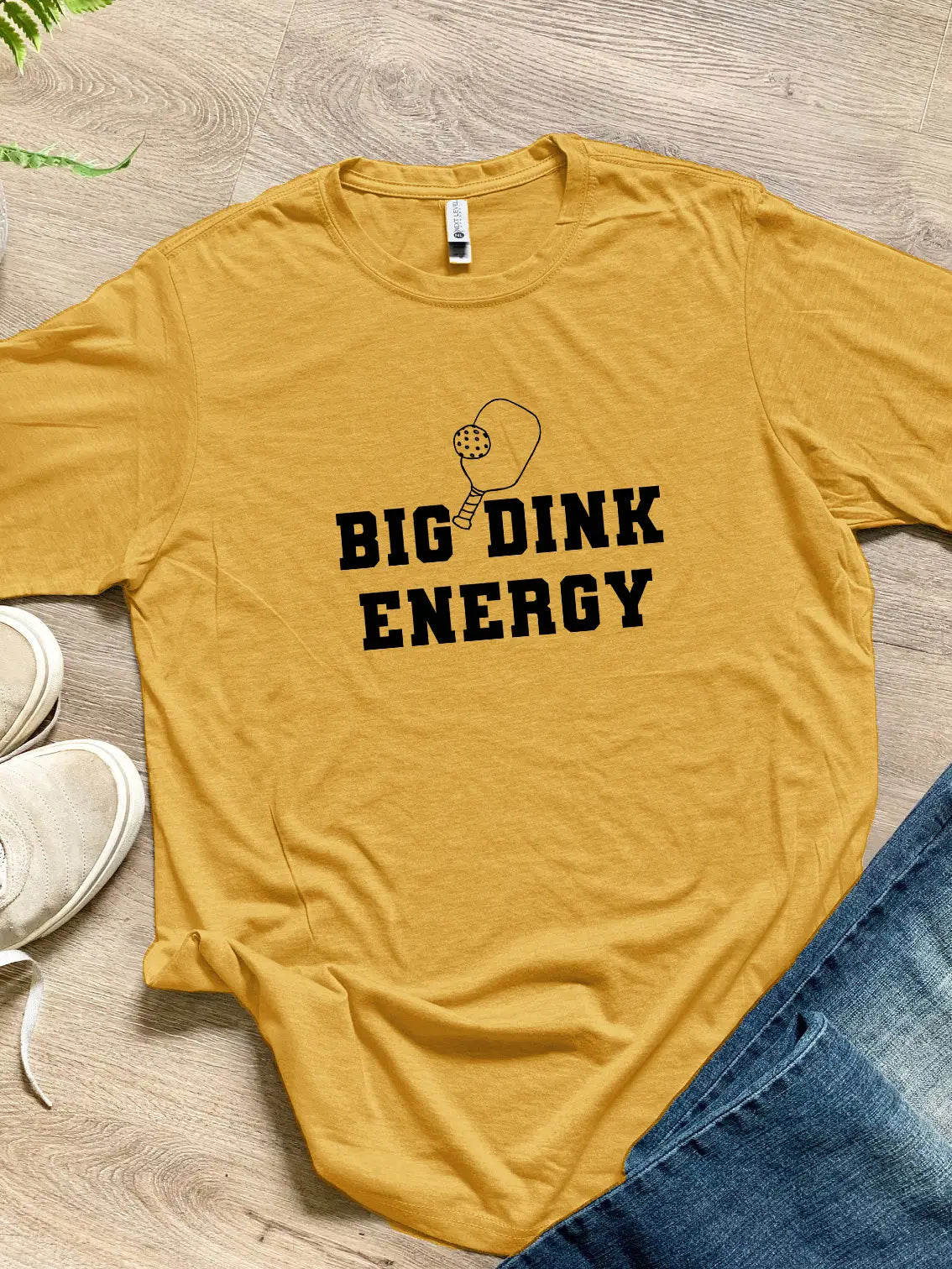 Big Dink Energy Unisex Shirt - Mustard Gold