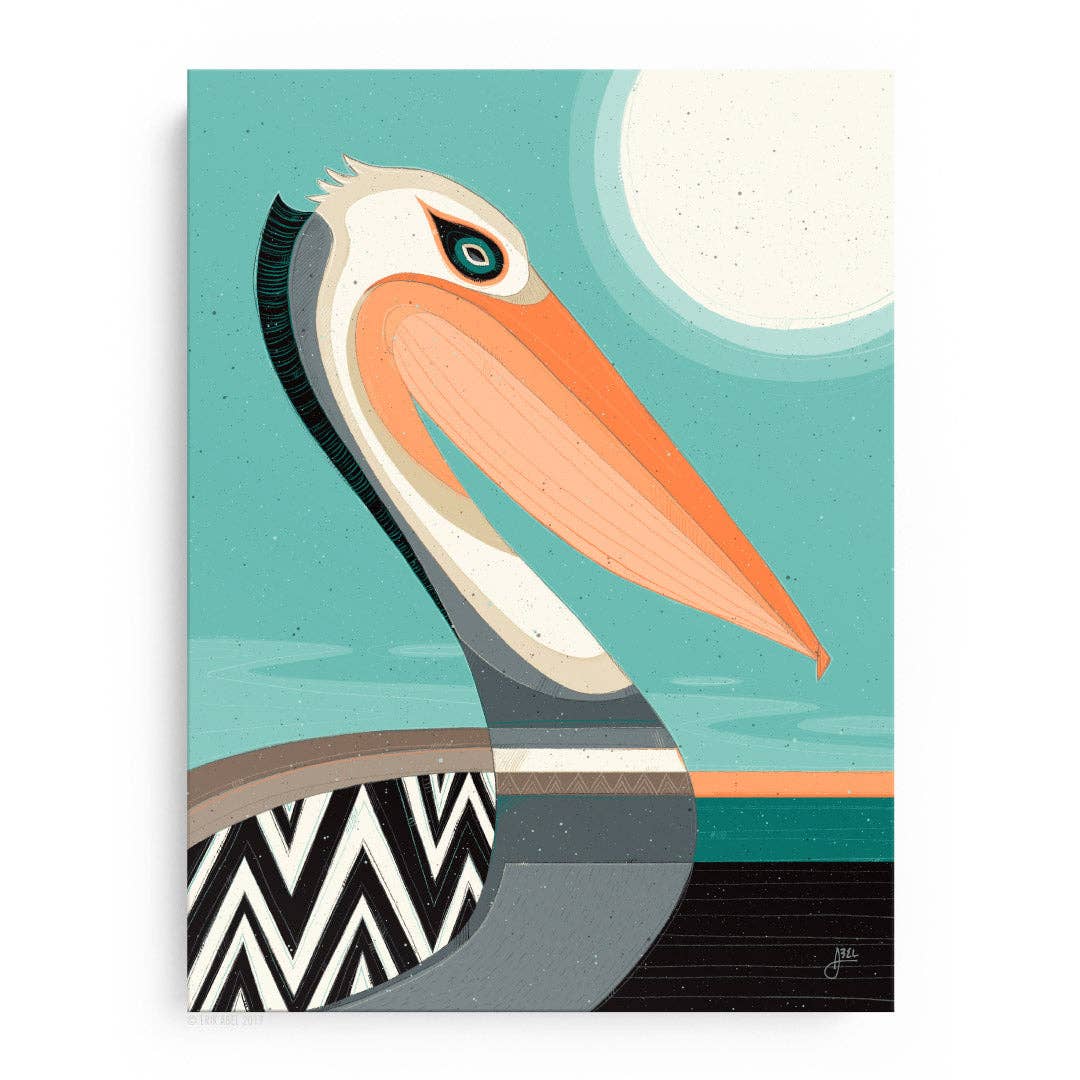 Pelecanidae - WHLSL Print: Unframed / 9x12 / Bamboo Paper