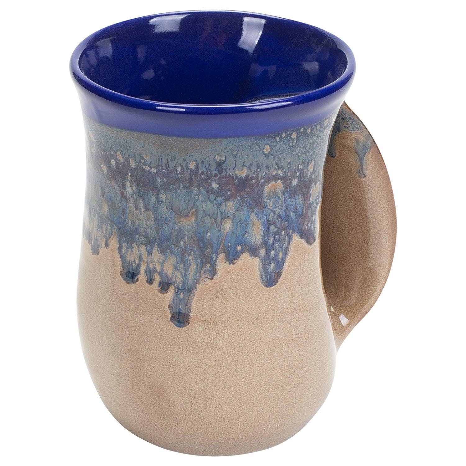The Original Handwarmer Mug: Grasslands / Left Hand