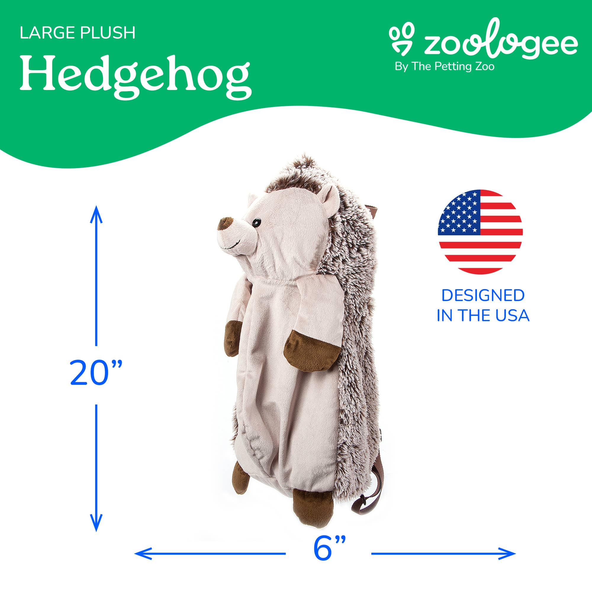 Hedgehog Backpack 20" (50cm)