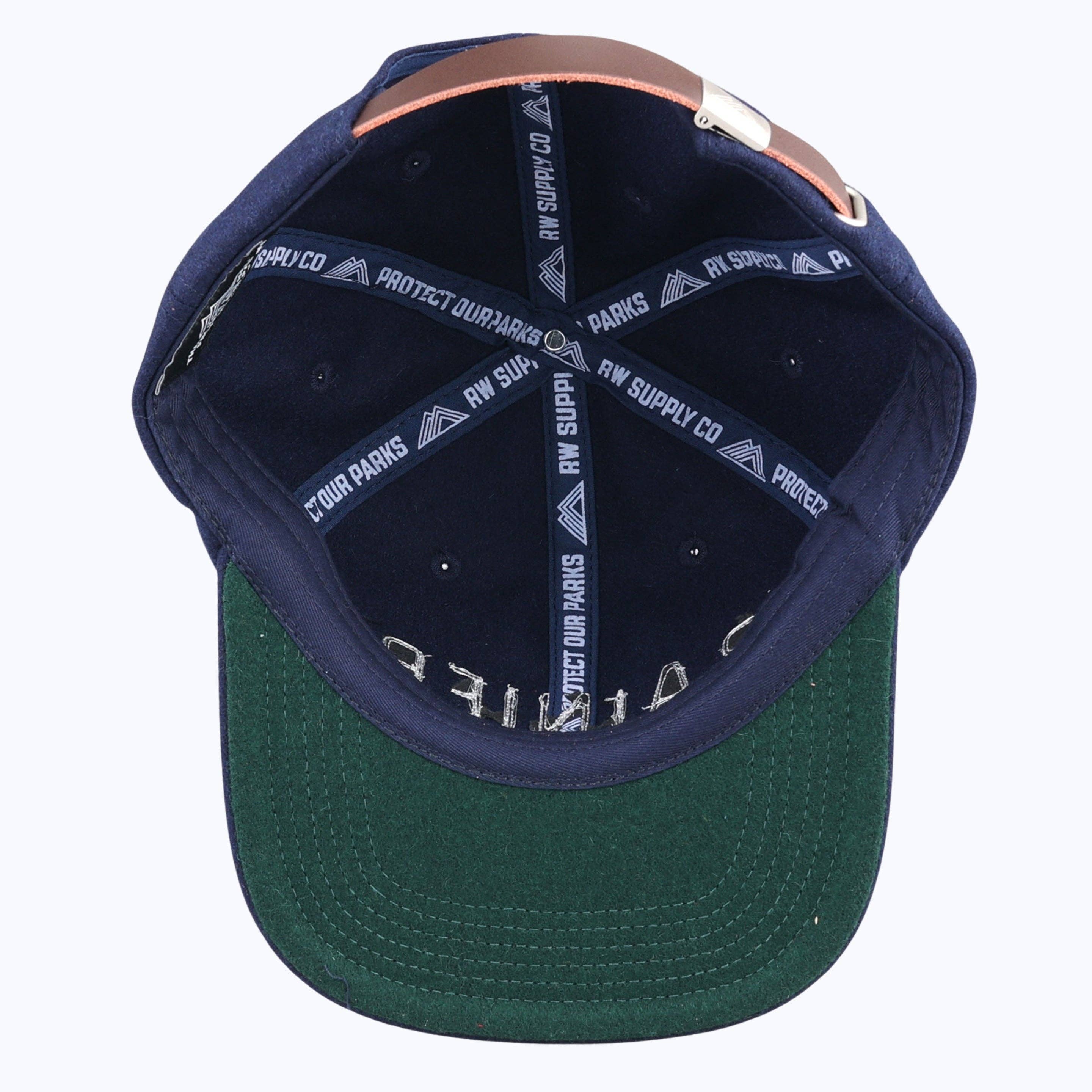 Rainier Wool Cap - Navy