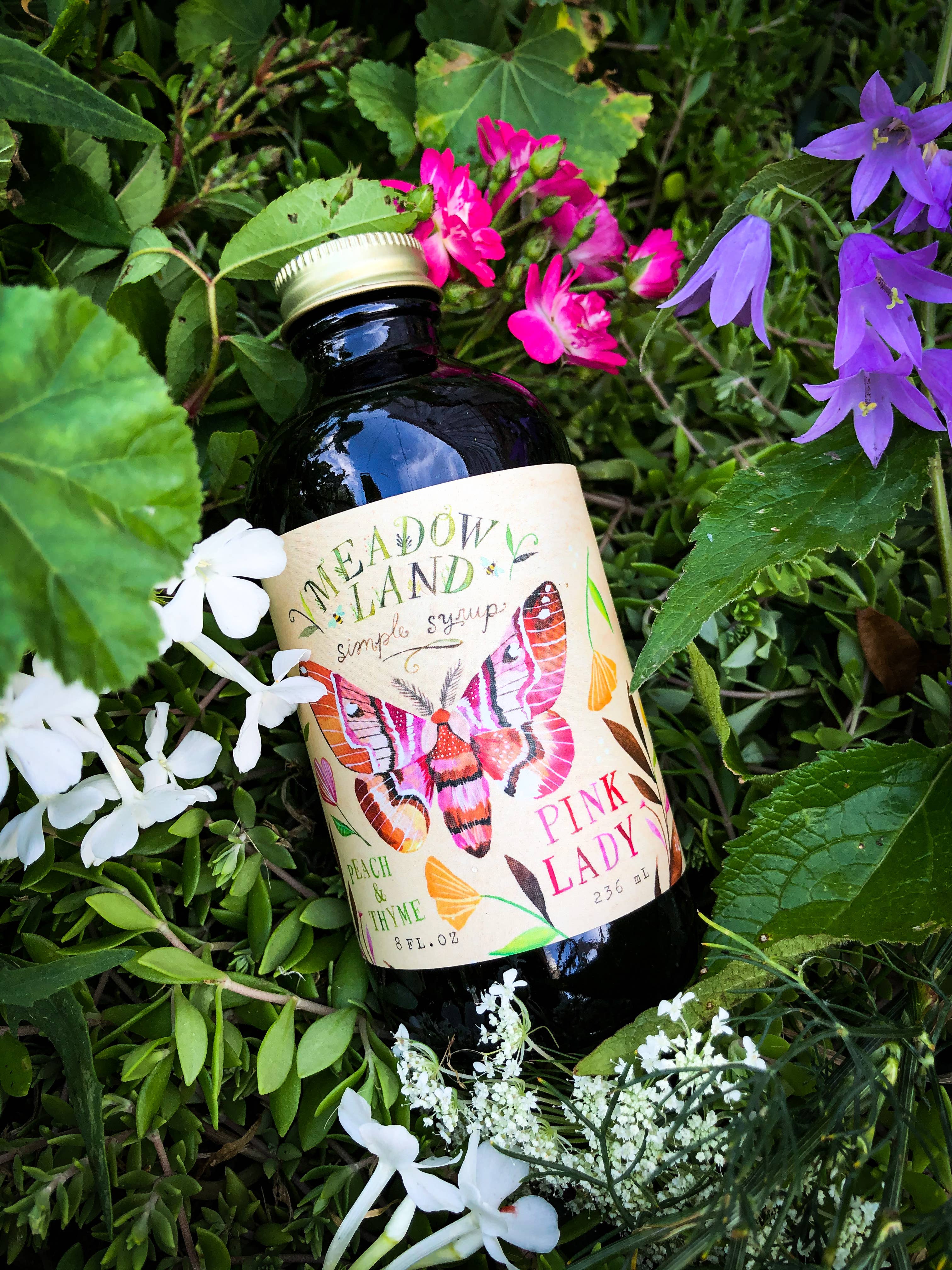 Pink Lady Simple Syrup